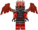 Minifigurka: NJO0931:  Dragonian Warrior - Open Mouth with Teeth Parted, Dragon Backpack