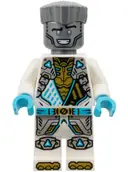 Minifigurka: NJO0934:  Zane - Dragons Rising, Tunic with Shoulder Armor, Hair, Smile