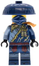Minifigurka: NJO0941:  Rogue (Jay) - Dark Blue Hat, Shoulder Armor
