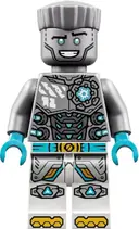 Minifigurka: NJO0953:  Zane - Dragons Rising, Flat Silver Torso, Smile