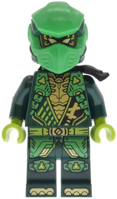 NJO0959:  Lloyd - Dragons Rising, Tunic with Shoulder Armor, Head Wrap, Scabbard