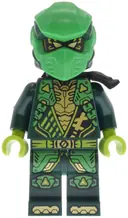 Minifigurka: NJO0959:  Lloyd - Dragons Rising, Tunic with Shoulder Armor, Head Wrap, Scabbard