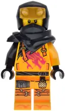 Minifigurka: NJO0960:  Arin - Shirt with Magenta Dragon, Hood with Horns