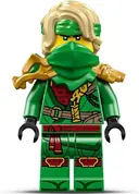 Minifigurka: NJO0974:  Lloyd - Dragons Rising, Tunic with Strap and Charm, Dragon Shoulder Armor