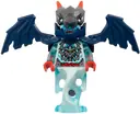 Minifigurka: NJO0989:  Spectral Dragonian Warrior - Dragon Backpack