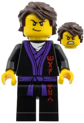 NJO1001:  Young Garmadon - Black Master Tunic