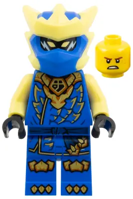NJO1057:  Jay - Dragons Rising, Tunic with Dragon Head, Helmet