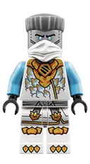 Minifigurka: NJO1088:  Zane - Dragons Rising, Tunic with Dragon Head, No Armor