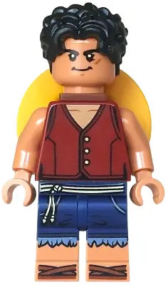 OP007:  Monkey D. Luffy - Straw Hat on Back