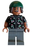 Minifigurka: OP008:  Usopp - Dark Green Bandana