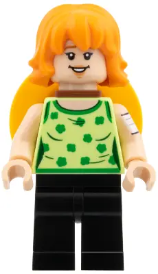 OP010:  Nami - Yellowish Green Top, Straw Hat on Back