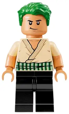 OP013:  Roronoa Zoro - Tan Shirt, Hair