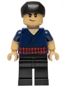 Minifigurka: OP019:  Roronoa Zoro - Dark Blue Shirt, Black Bandana
