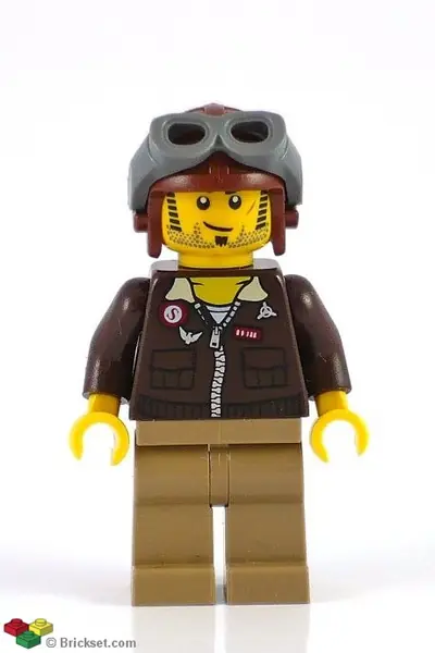 PHA001:  Jake Raines - Aviator Jacket, Aviator Cap