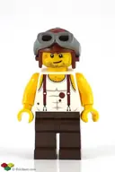 Minifigurka: PHA006:  Mac McCloud - Aviator Cap