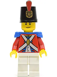 PI090:  Imperial Soldier II - Shako Hat Printed, Scowl