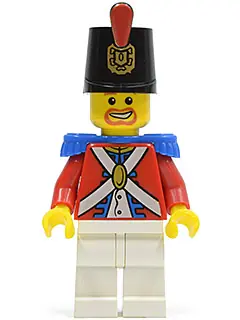 PI098:  Imperial Soldier II - Shako Hat Printed,  Brown Beard