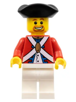PI123:  Imperial Soldier II - Officer, Brown Beard