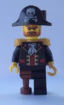 Minifigurka: PI142:  Captain Brickbeard, No Eye Patch