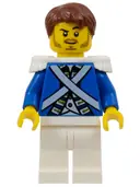 Minifigurka: PI151:  Bluecoat Sergeant 2 - Stubble