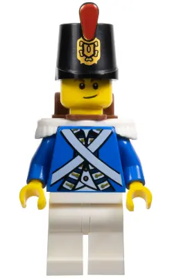 PI153:  Bluecoat Soldier 2 - Lopsided Smile