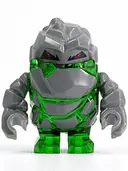 Minifigurka: PM001:  Rock Monster - Boulderax (Trans-Green)