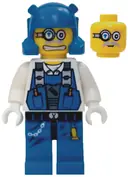 Minifigurka: PM007:  Power Miner - Brains