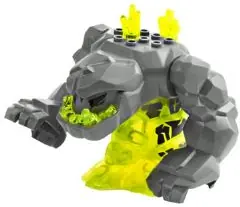 PM015A:  Geolix with 2 Crystals on Back (Rock Monster)