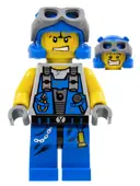 Minifigurka: PM022:  Power Miner - Rex, Goggles