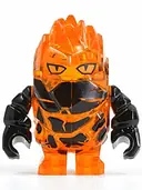 Minifigurka: PM025:  Rock Monster - Firax  (Trans-Orange)
