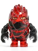 Minifigurka: PM027:  Rock Monster - Infernox (Trans-Red)