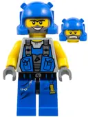 Minifigurka: PM034:  Power Miner - Duke, Bare Arms