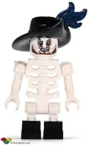 Minifigurka: POC003:  Skeleton Barbossa