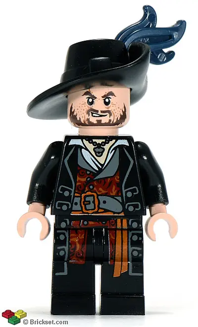 POC004:  Hector Barbossa - Black Coat