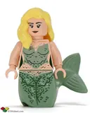 Minifigurka: POC020:  Mermaid, Curved Tail