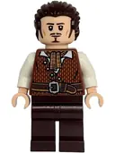 Minifigurka: POC045:  Will Turner - Reddish Brown Vest