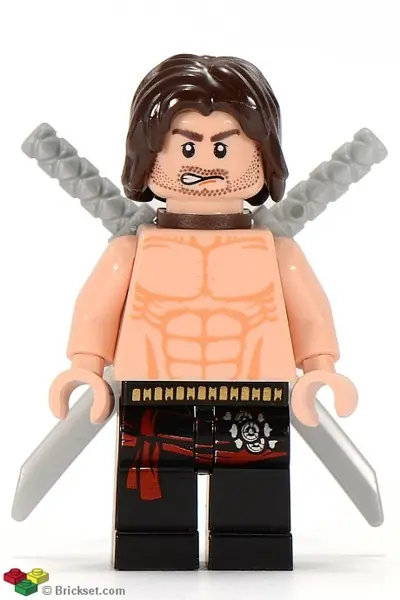 POP007:  Dastan - Shirtless, Scabbard