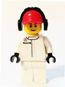 Minifigurka: SC005:  McLaren Mercedes Pit Crew Member - Male
