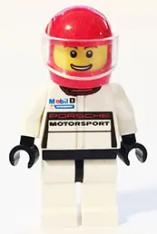 SC009:  Porsche 911 GT Driver - Red Helmet