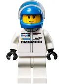 Minifigurka: SC032:  Porsche 919 Hybrid Driver - Blue Helmet