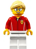 Minifigurka: SC049:  Ferrari Engineer - Female