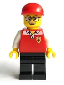 Minifigurka: SC060:  Ferrari Race Marshal
