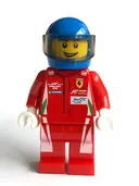 Minifigurka: SC066:  Ferrari 488 GTE Driver