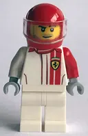 Minifigurka: SC077:  Ferrari F40 Competizione Driver