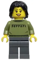 Minifigurka: SC121:  Ferrari F40 Driver