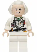 Minifigurka: SC139:  Doc Brown - Long Hair, Tool Belt