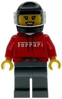 Minifigurka: SC142:  Ferrari SF90 XX Stradale Driver