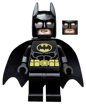 SH0016A:  Batman - Black Suit with Yellow Belt and Crest (Type 2 Cowl)