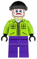 Minifigurka: SH0020:  The Joker's Henchman - Lime Jacket