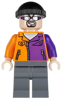 SH0022:  Two-Face's Henchman, Orange and Purple - Sunglasses